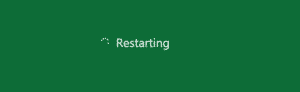 Fast Restart Windows after Applying Settings